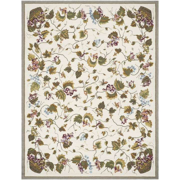 SAFAVIEH Easy Care EZC731B White / Multi Rug Image 1