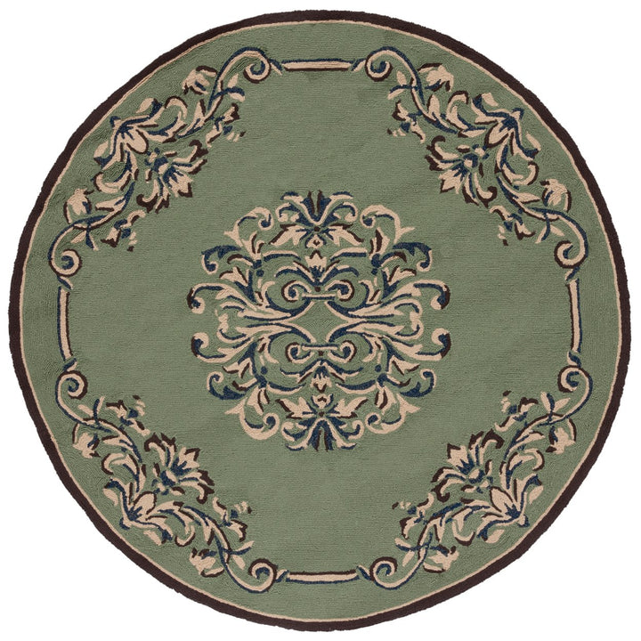 SAFAVIEH Easy Care EZC735C Sage / Multi Rug Image 1