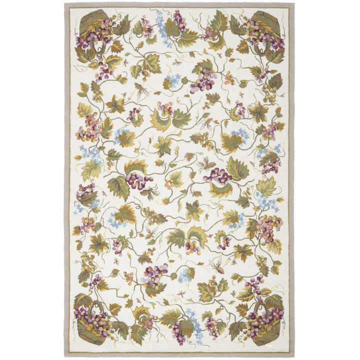 SAFAVIEH Easy Care EZC731B White / Multi Rug Image 9