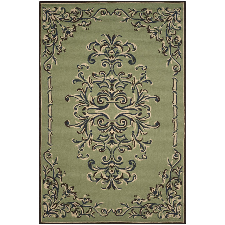 SAFAVIEH Easy Care EZC735C Sage / Multi Rug Image 9