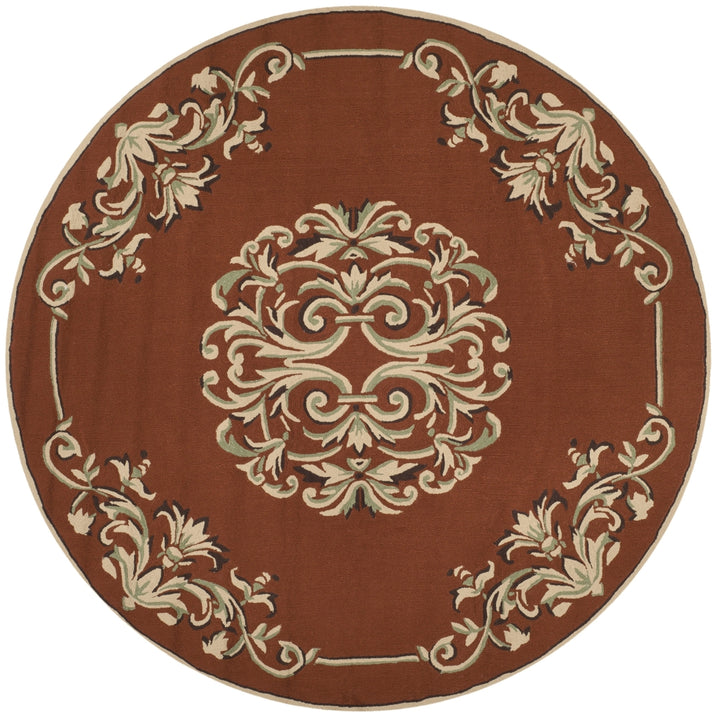 SAFAVIEH Easy Care EZC735B Rust / Multi Rug Image 10