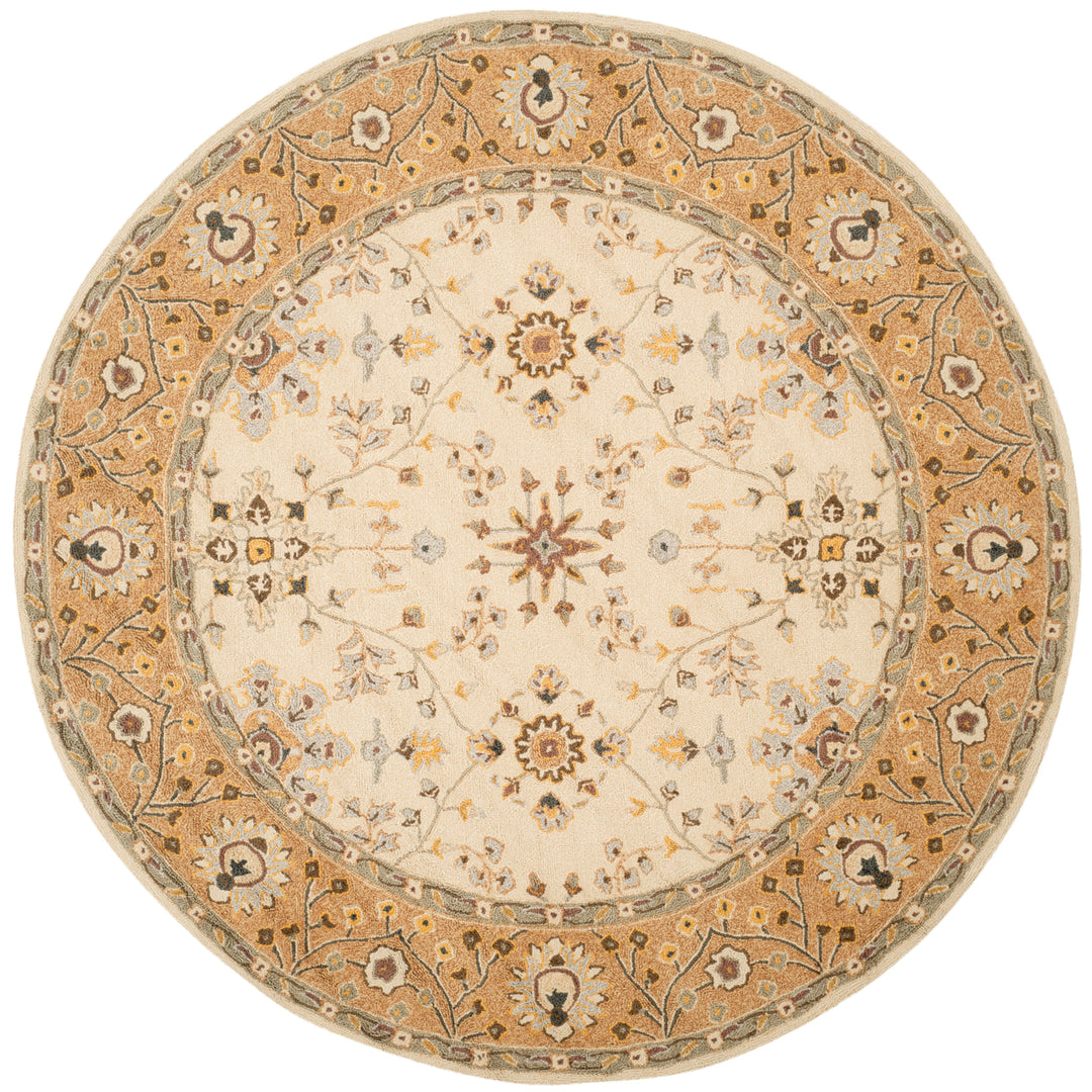 SAFAVIEH Easy Care EZC751D Ivory / Beige Rug Image 4