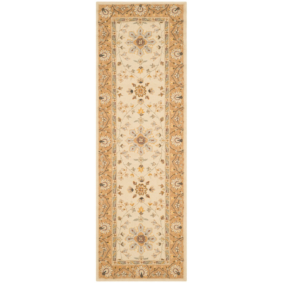 SAFAVIEH Easy Care EZC751D Ivory / Beige Rug Image 1