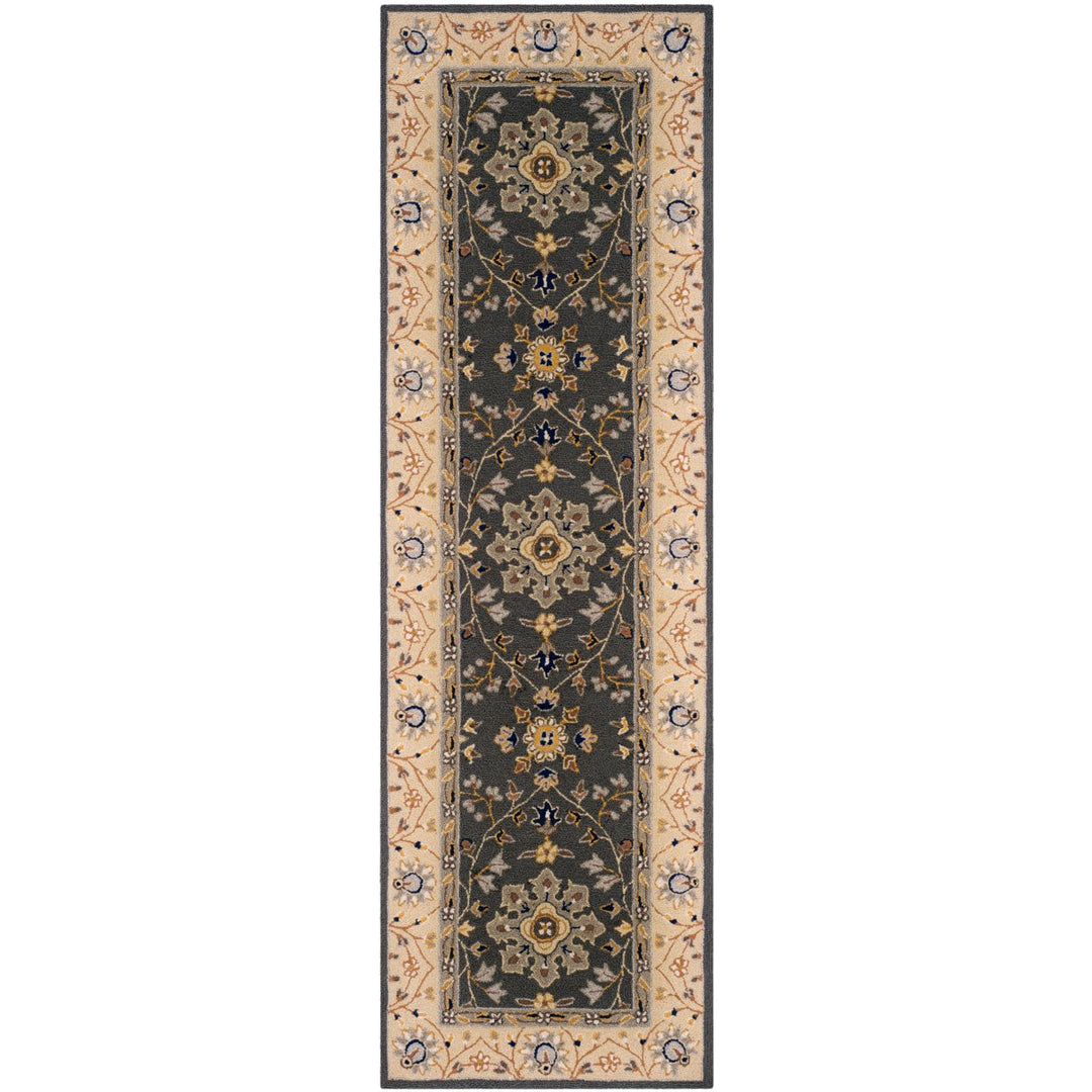 SAFAVIEH Easy Care EZC751H Grey / Cream Rug Image 1