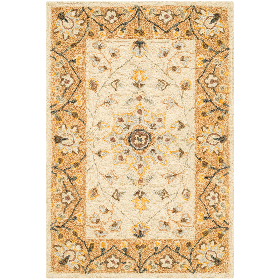 SAFAVIEH Easy Care EZC751D Ivory / Beige Rug Image 7