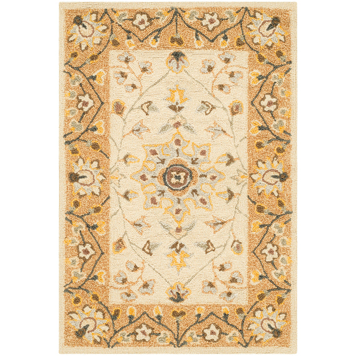 SAFAVIEH Easy Care EZC751D Ivory / Beige Rug Image 7