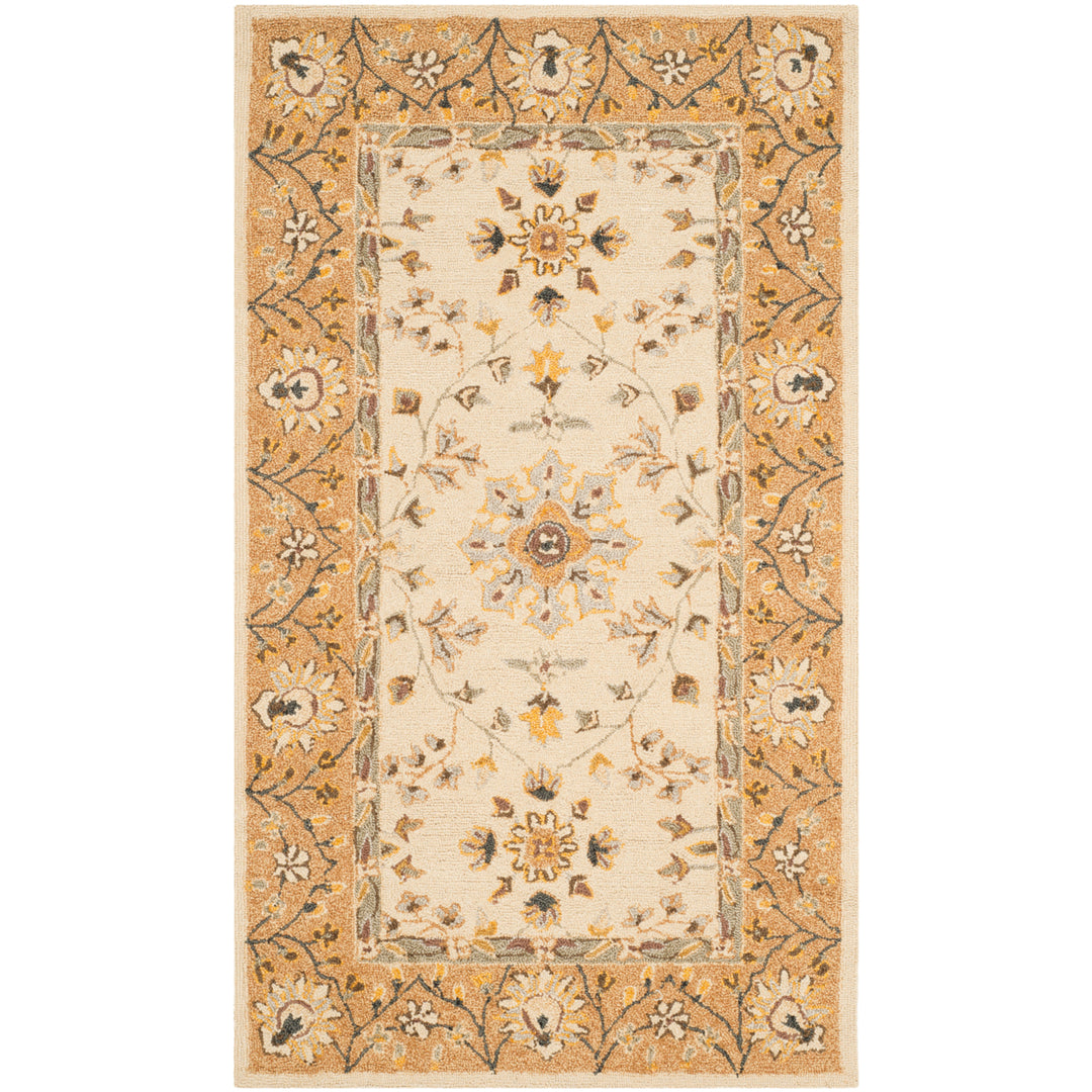 SAFAVIEH Easy Care EZC751D Ivory / Beige Rug Image 8