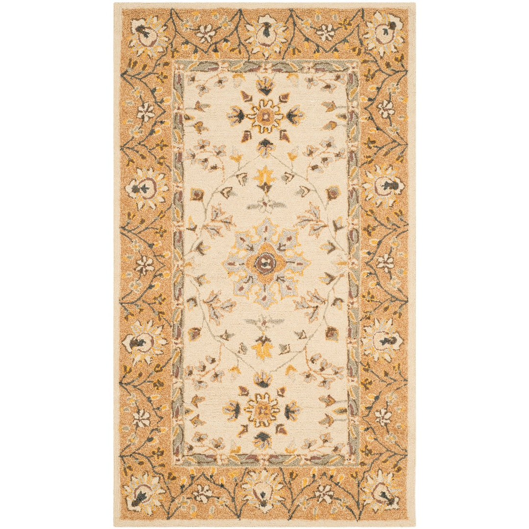 SAFAVIEH Easy Care EZC751D Ivory / Beige Rug Image 1