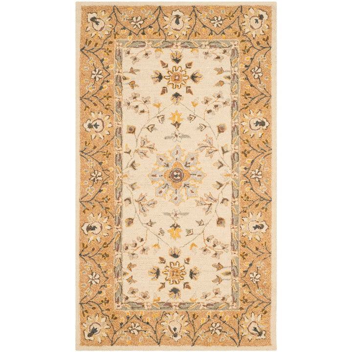 SAFAVIEH Easy Care EZC751D Ivory / Beige Rug Image 1