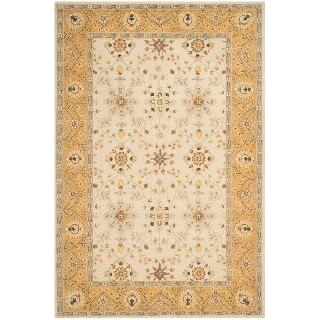 SAFAVIEH Easy Care EZC751D Ivory / Beige Rug Image 1