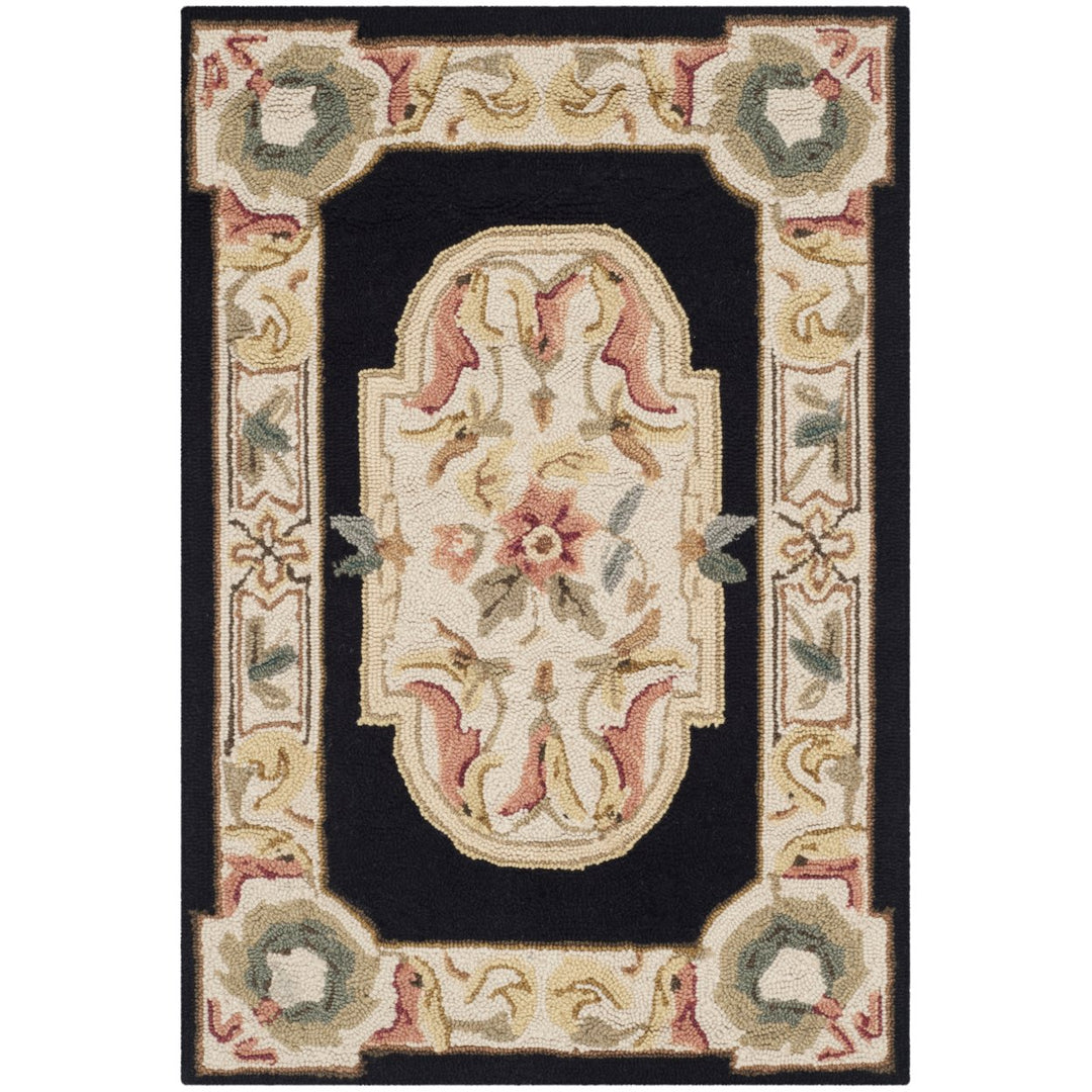 SAFAVIEH Easy Care EZC756A Navy / Ivory Rug Image 7