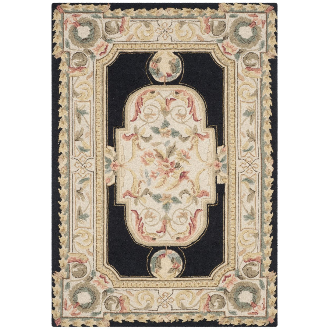 SAFAVIEH Easy Care EZC756A Navy / Ivory Rug Image 8