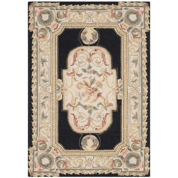 SAFAVIEH Easy Care EZC756A Navy / Ivory Rug Image 8