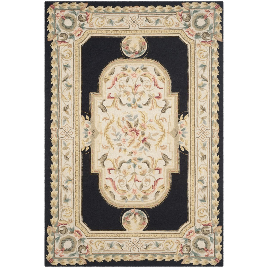 SAFAVIEH Easy Care EZC756A Navy / Ivory Rug Image 1