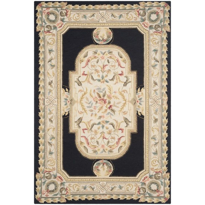 SAFAVIEH Easy Care EZC756A Navy / Ivory Rug Image 1