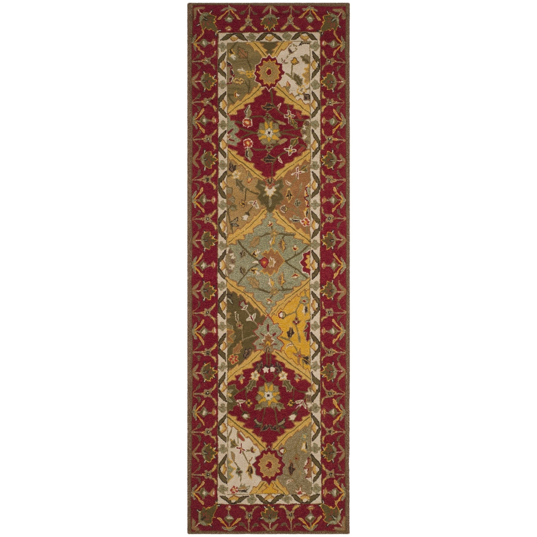 SAFAVIEH Easy Care EZC761A Multi / Red Rug Image 5