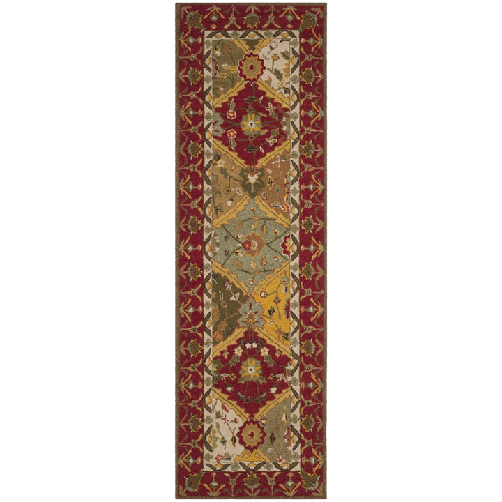 SAFAVIEH Easy Care EZC761A Multi / Red Rug Image 5