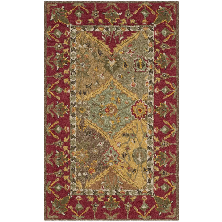 SAFAVIEH Easy Care EZC761A Multi / Red Rug Image 7