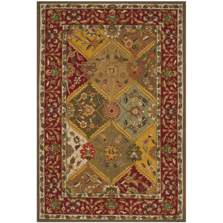 SAFAVIEH Easy Care EZC761A Multi / Red Rug Image 9