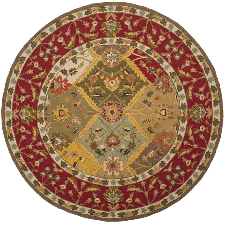 SAFAVIEH Easy Care EZC761A Multi / Red Rug Image 10