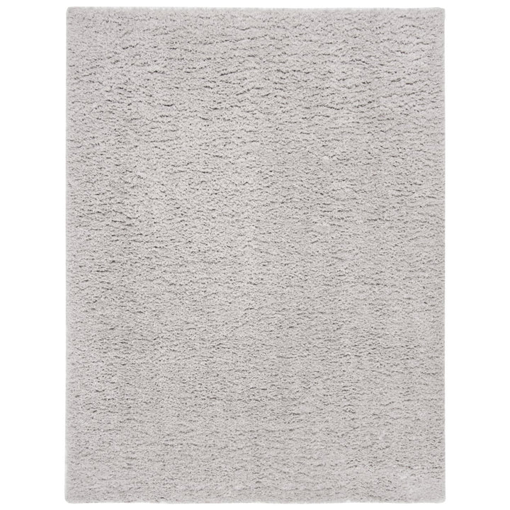 SAFAVIEH Flokati Collection FLK310F Light Grey Rug Image 1