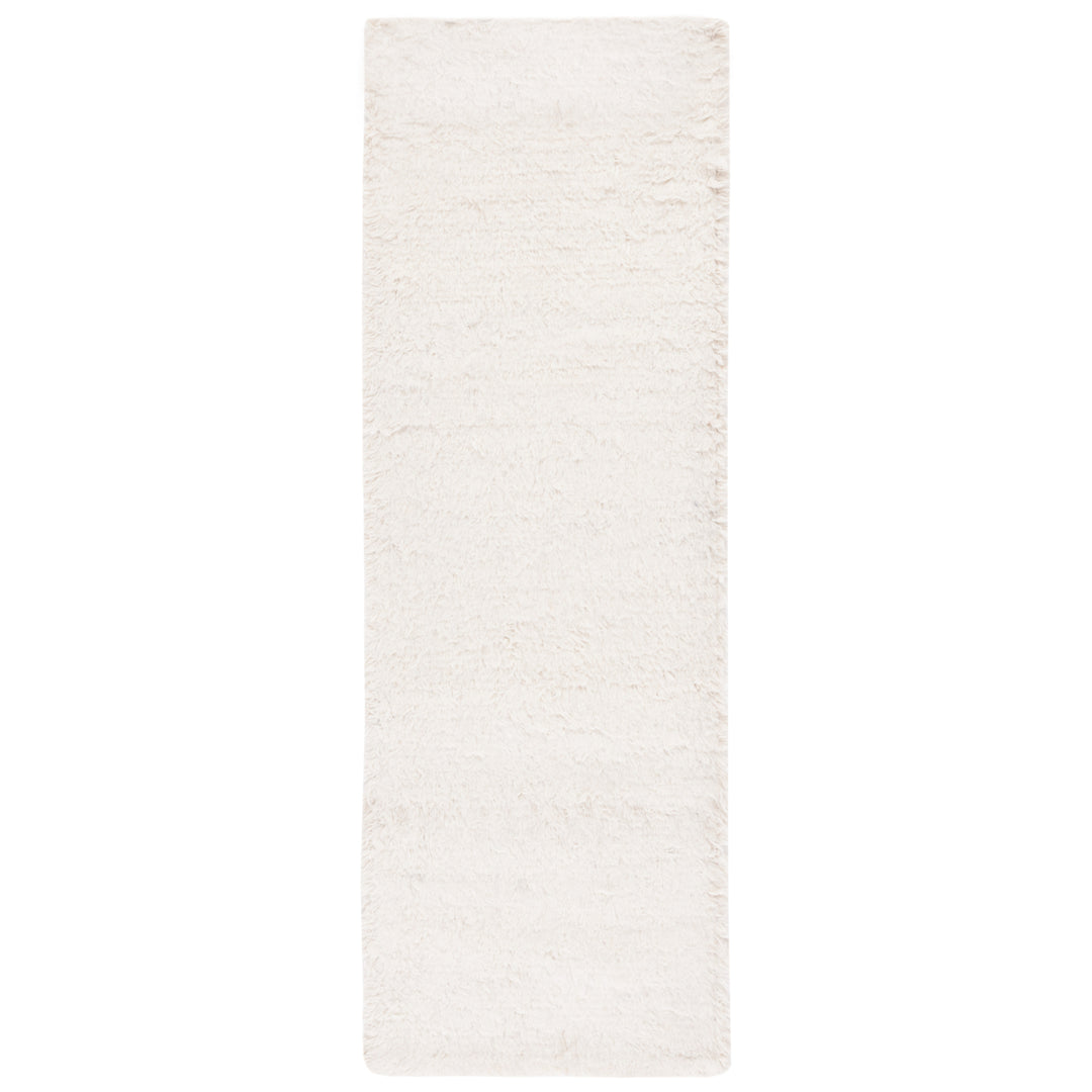 SAFAVIEH Flokati Collection FLK150A Handmade Ivory Rug Image 4