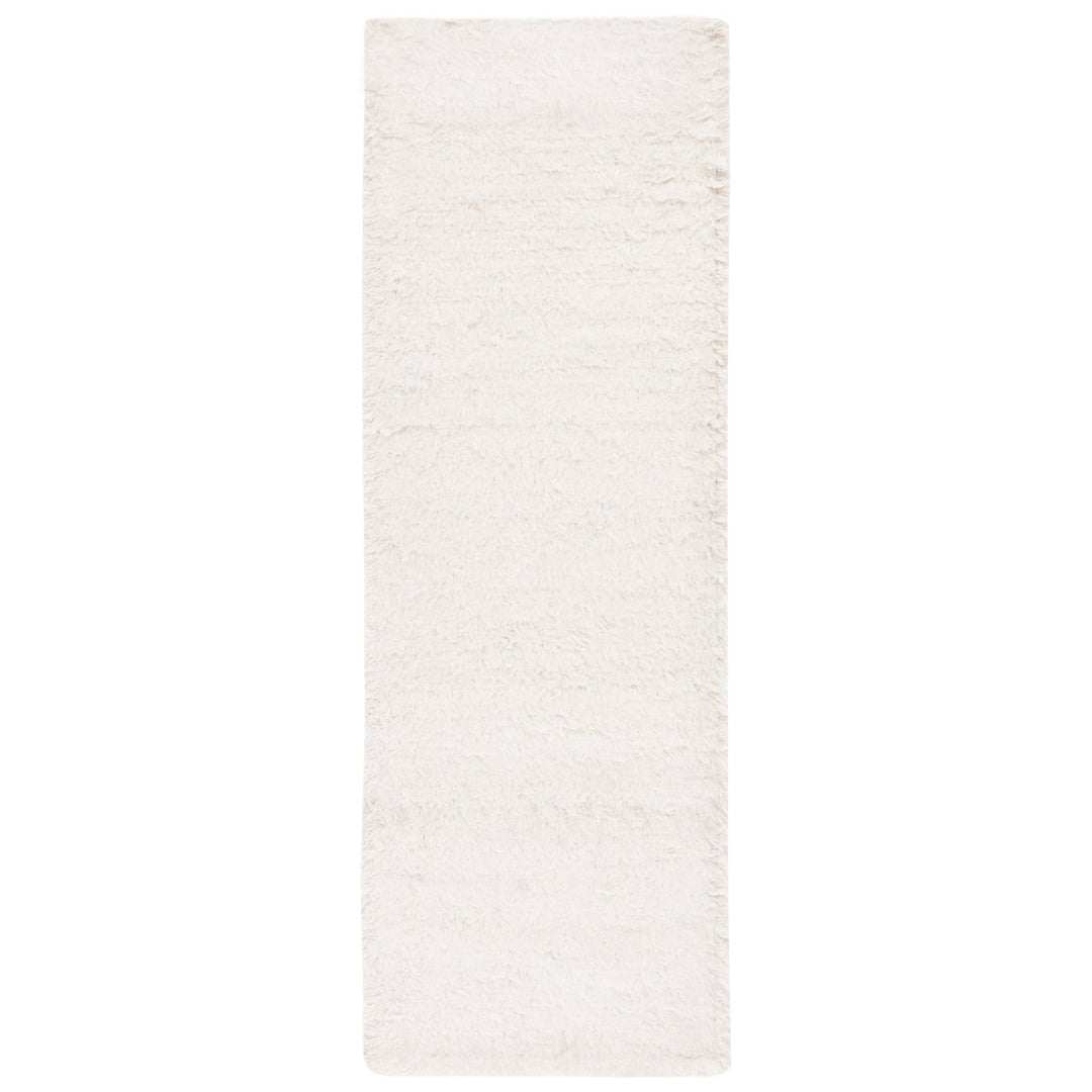 SAFAVIEH Flokati Collection FLK150A Handmade Ivory Rug Image 1