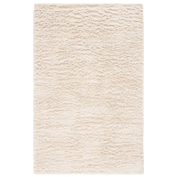 SAFAVIEH Flokati Collection FLK150A Handmade Ivory Rug Image 6