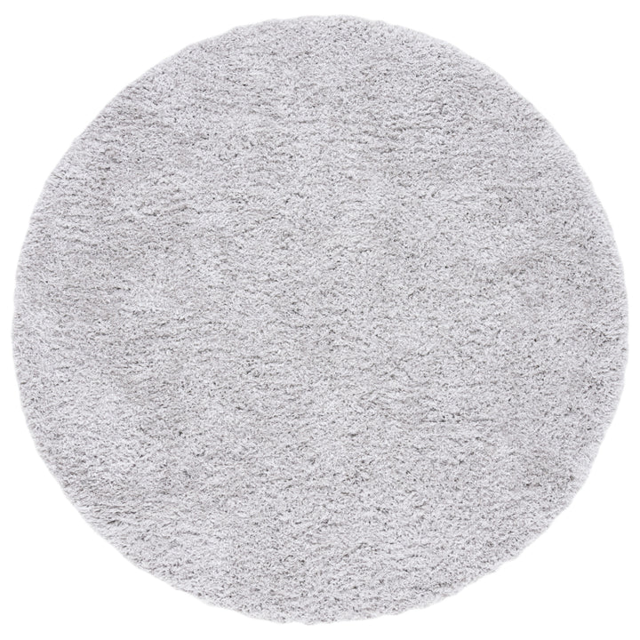 SAFAVIEH Flokati Collection FLK310F Light Grey Rug Image 4