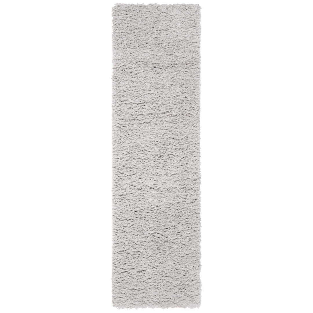 SAFAVIEH Flokati Collection FLK310F Light Grey Rug Image 5