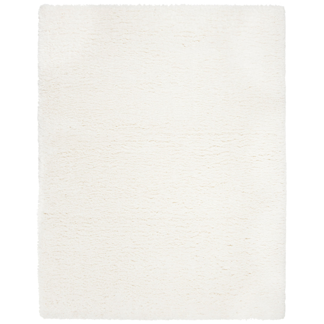 SAFAVIEH Flokati Shag Collection FLK950B Ivory Rug Image 1