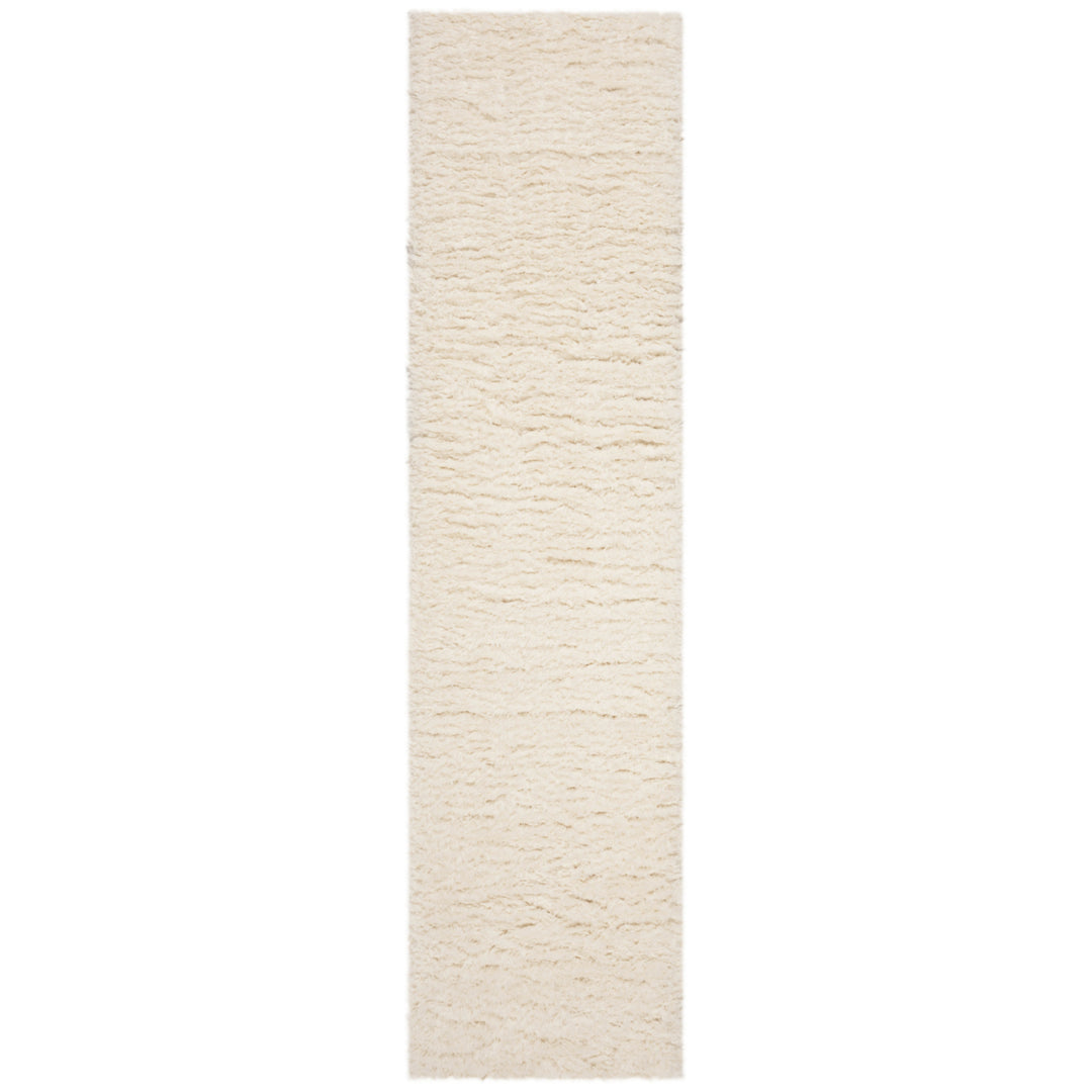 SAFAVIEH Flokati Shag Collection FLK950B Ivory Rug Image 3