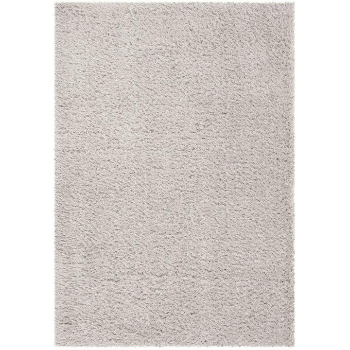 SAFAVIEH Flokati Shag Collection FLK950F Silver Rug Image 7