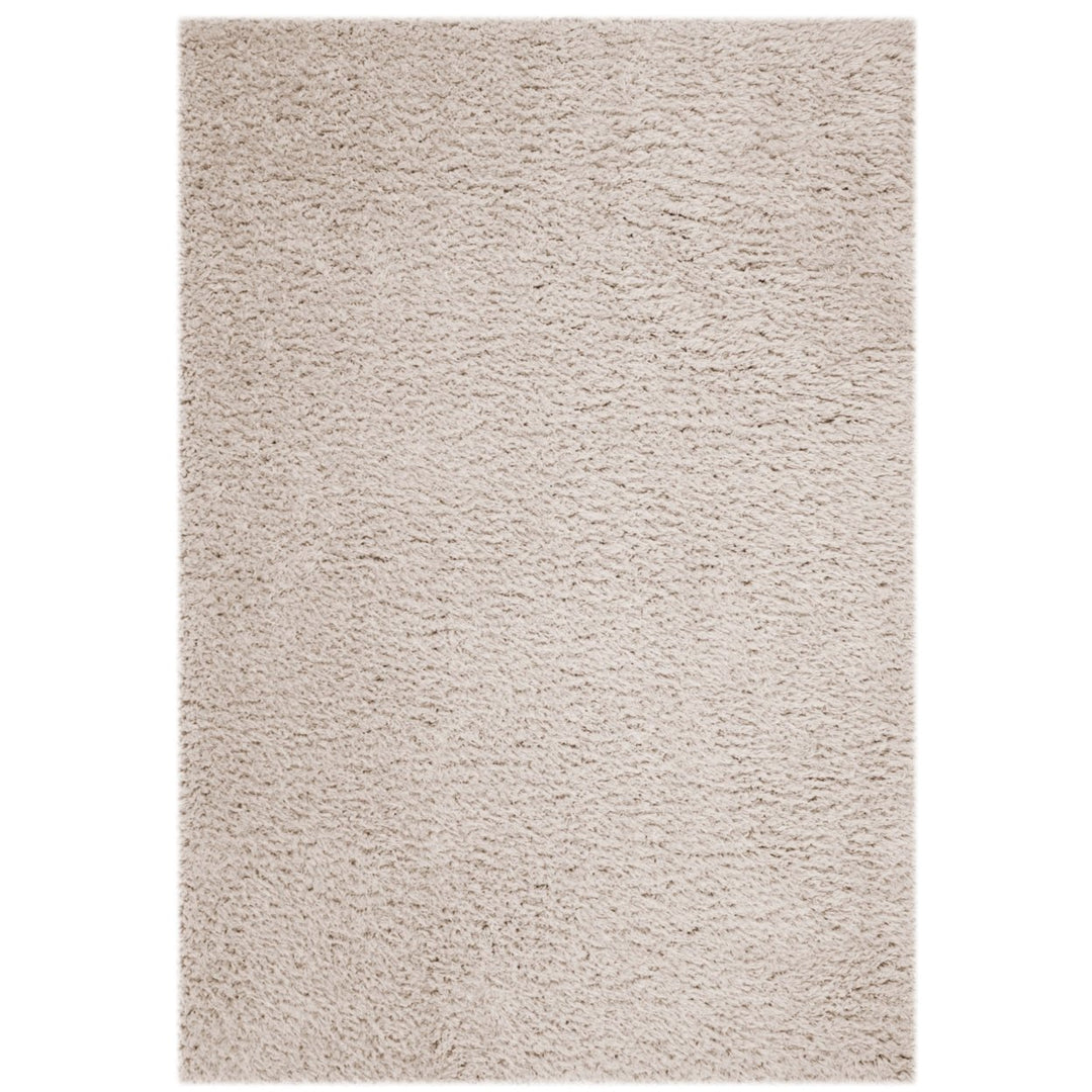 SAFAVIEH Flokati Shag Collection FLK950E Beige Rug Image 1