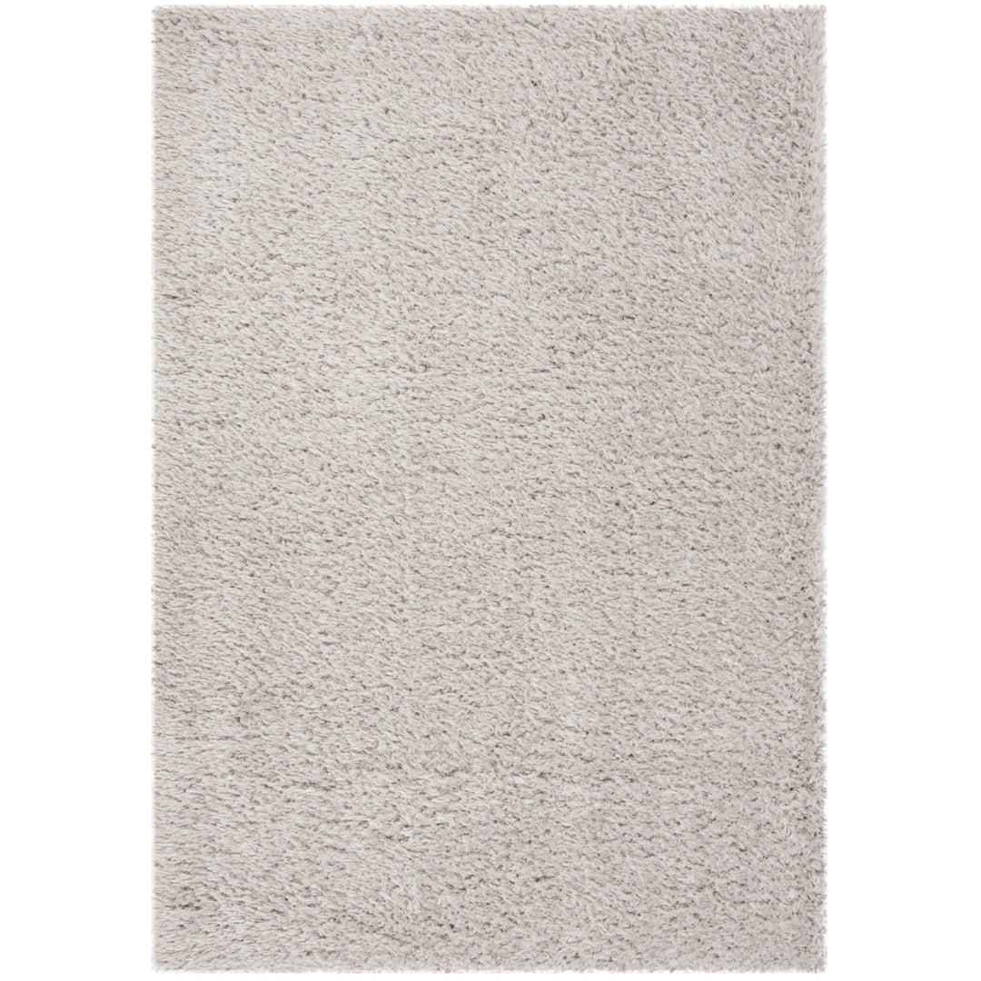 SAFAVIEH Flokati Shag Collection FLK950F Silver Rug Image 8