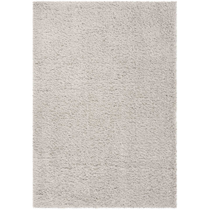 SAFAVIEH Flokati Shag Collection FLK950F Silver Rug Image 8