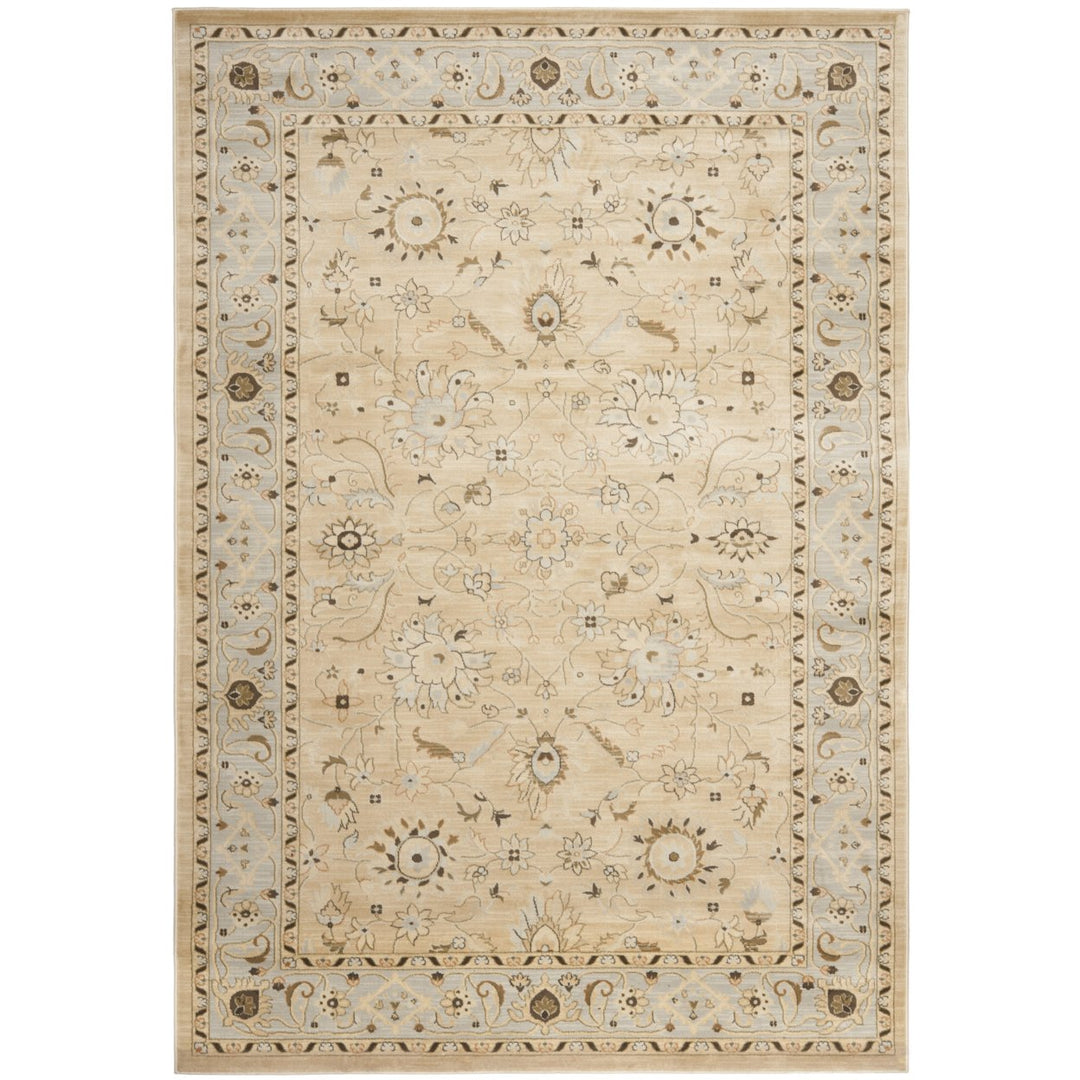 SAFAVIEH Florenteen FLR125-1280 Ivory / Grey Rug Image 1