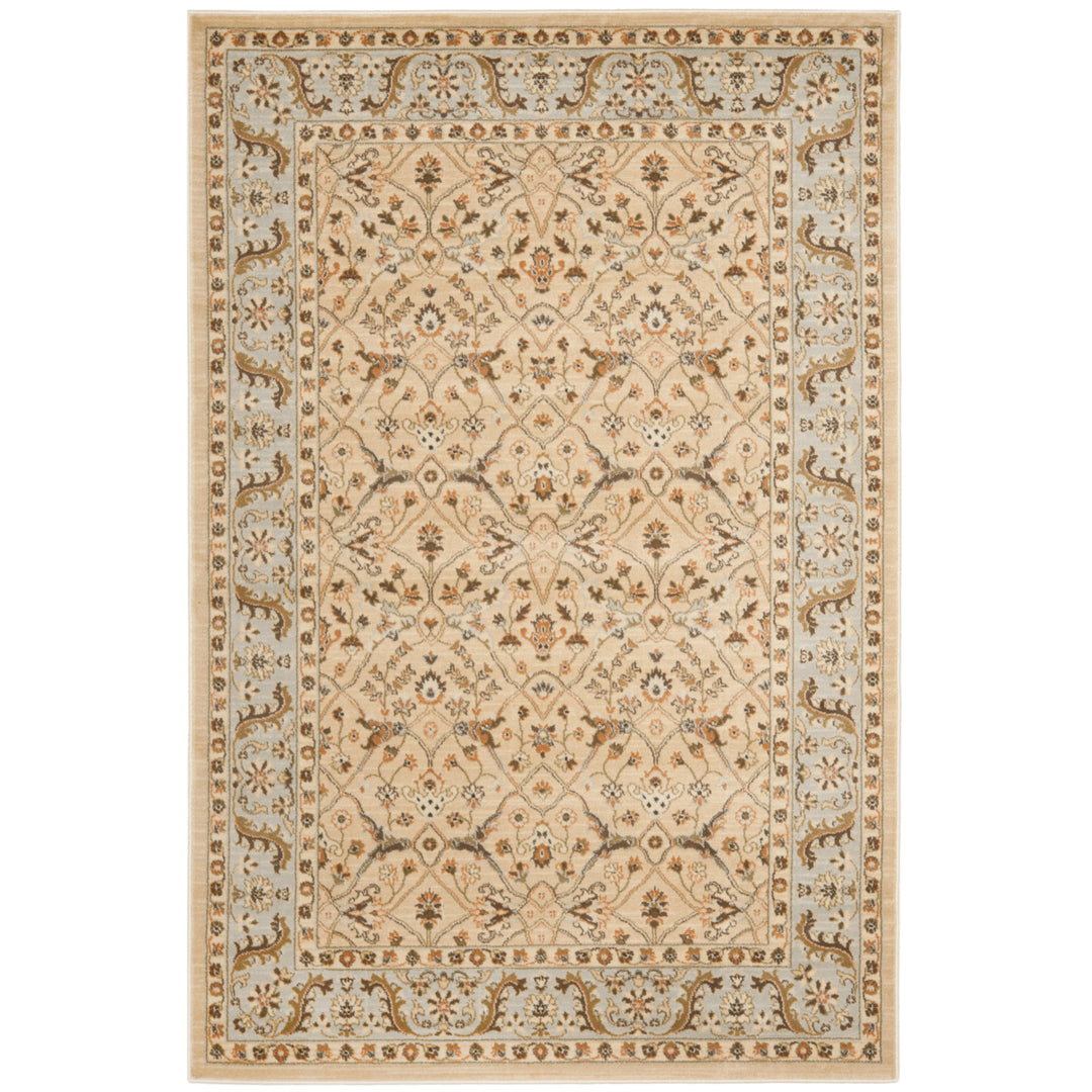 SAFAVIEH Florenteen FLR126-1280 Ivory / Grey Rug Image 1