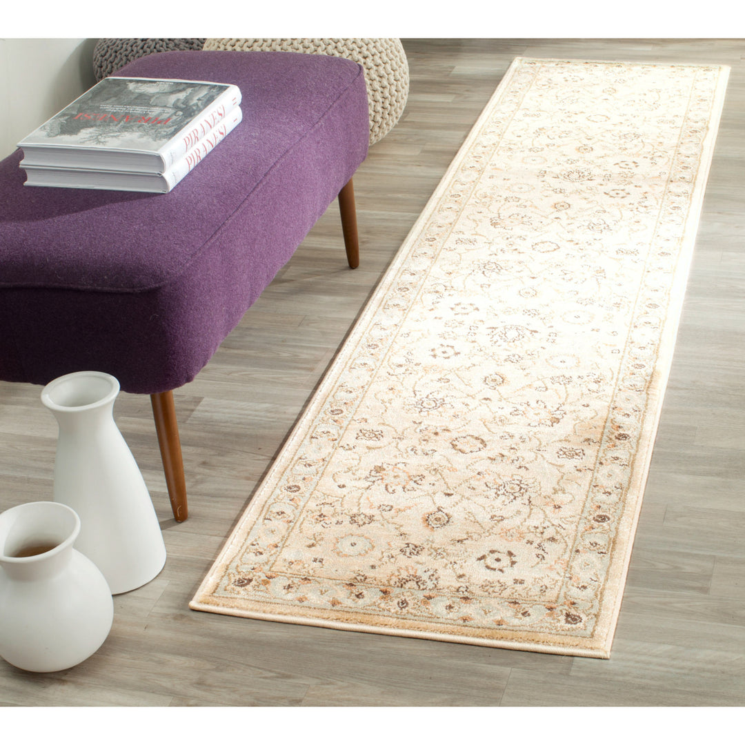 SAFAVIEH Florenteen FLR125-1280 Ivory / Grey Rug Image 2