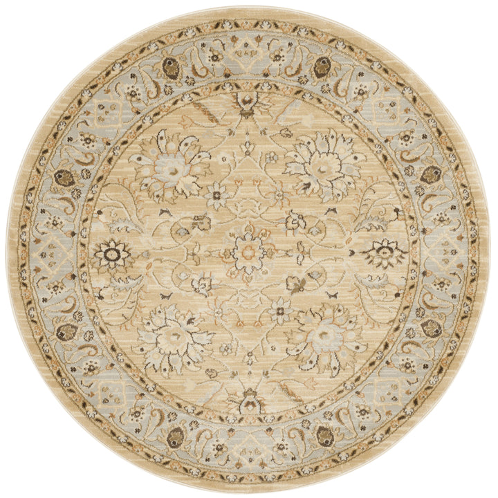 SAFAVIEH Florenteen FLR125-1280 Ivory / Grey Rug Image 3