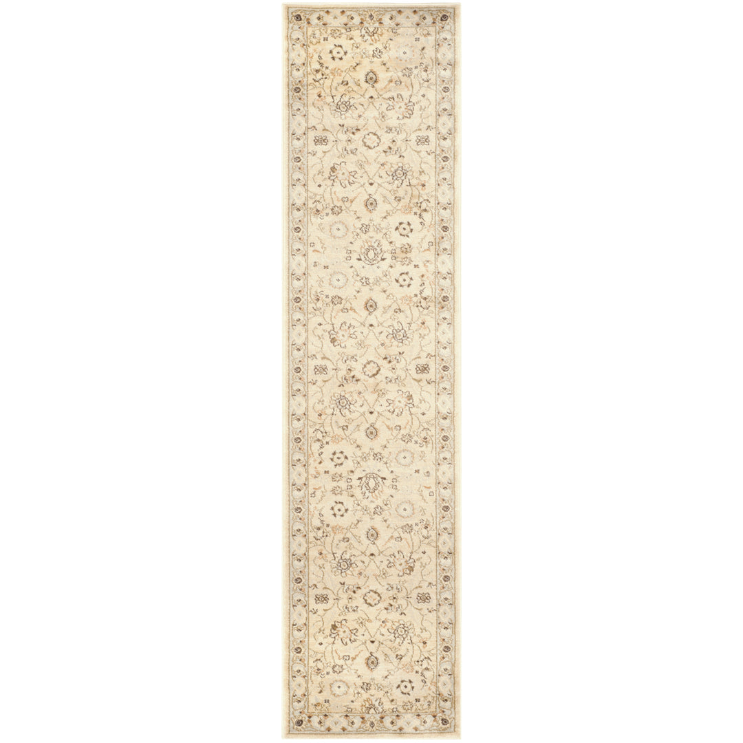 SAFAVIEH Florenteen FLR125-1280 Ivory / Grey Rug Image 4