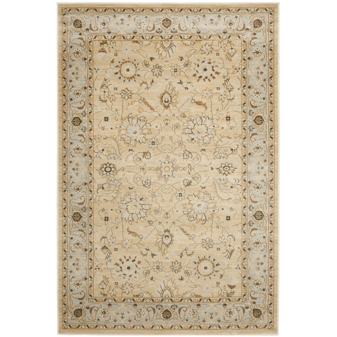 SAFAVIEH Florenteen FLR125-1280 Ivory / Grey Rug Image 1