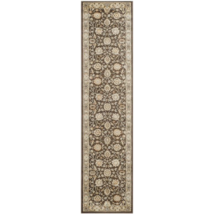 SAFAVIEH Florenteen FLR125-2512 Brown / Ivory Rug Image 4