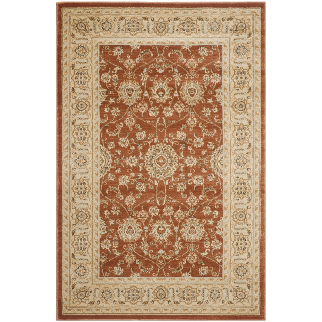 SAFAVIEH Florenteen FLR127-3412 Rust / Ivory Rug Image 2