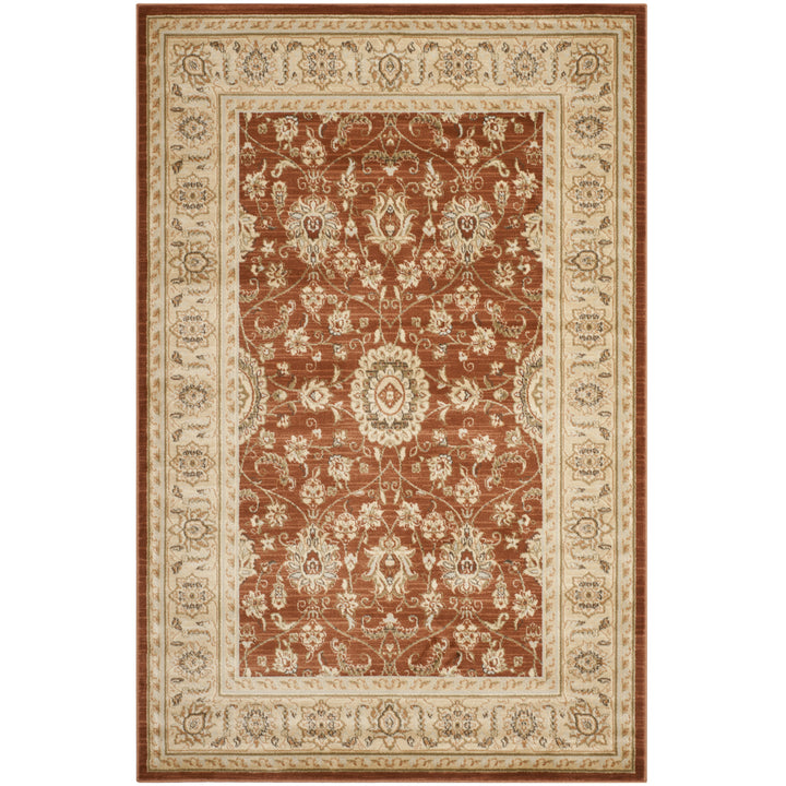 SAFAVIEH Florenteen FLR127-3412 Rust / Ivory Rug Image 6