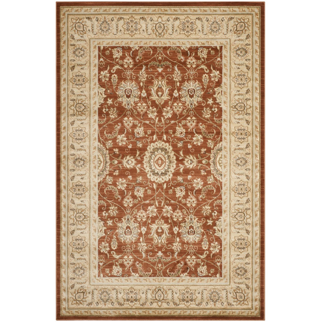 SAFAVIEH Florenteen FLR127-3412 Rust / Ivory Rug Image 1