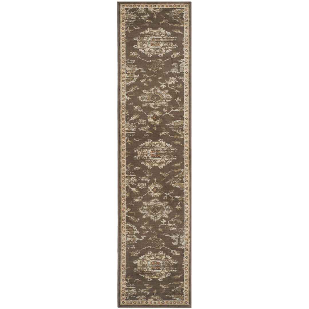 SAFAVIEH Florenteen FLR128-2512 Brown / Ivory Rug Image 3