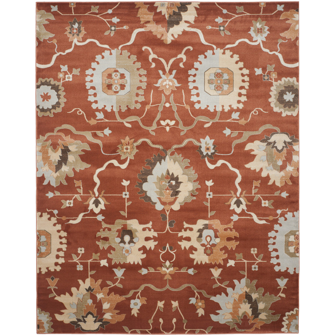 SAFAVIEH Florenteen FLR129-3412 Rust / Ivory Rug Image 1