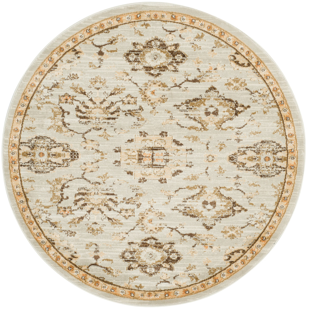 SAFAVIEH Florenteen FLR128-8012 Grey / Ivory Rug Image 3