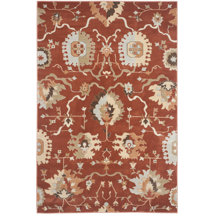 SAFAVIEH Florenteen FLR129-3412 Rust / Ivory Rug Image 4